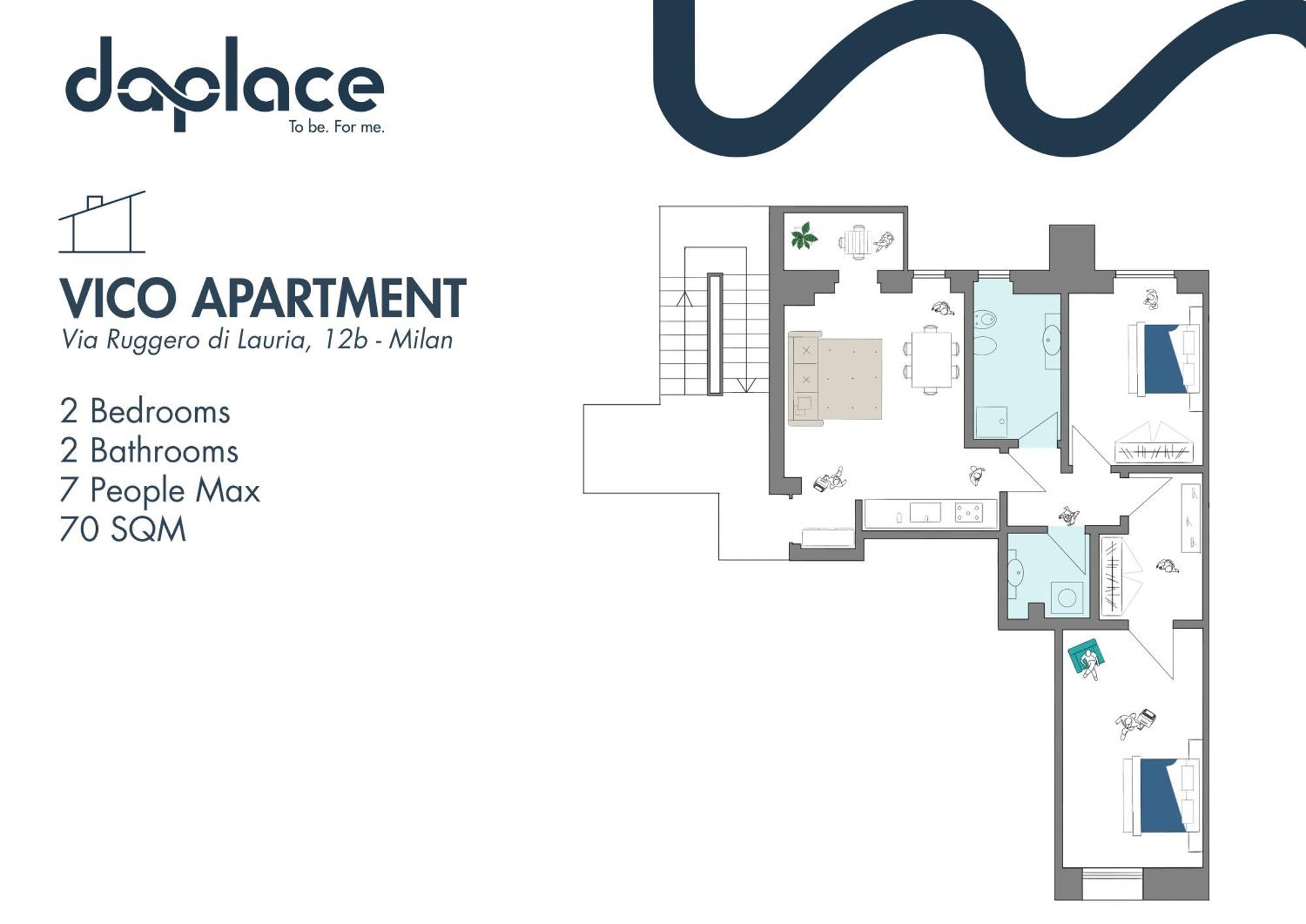 Daplace - Vico Apartment Milánó Kültér fotó